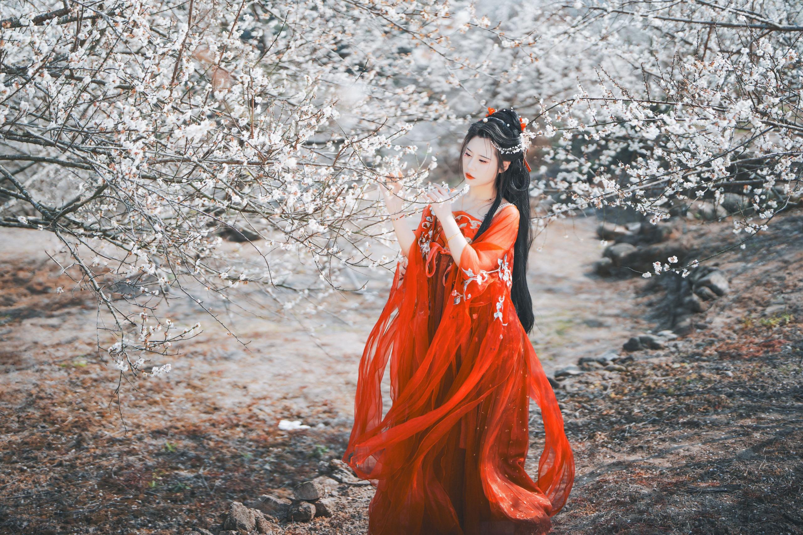 浅月没有月 – 《梅花古风人像拍摄》[18P] 插图5