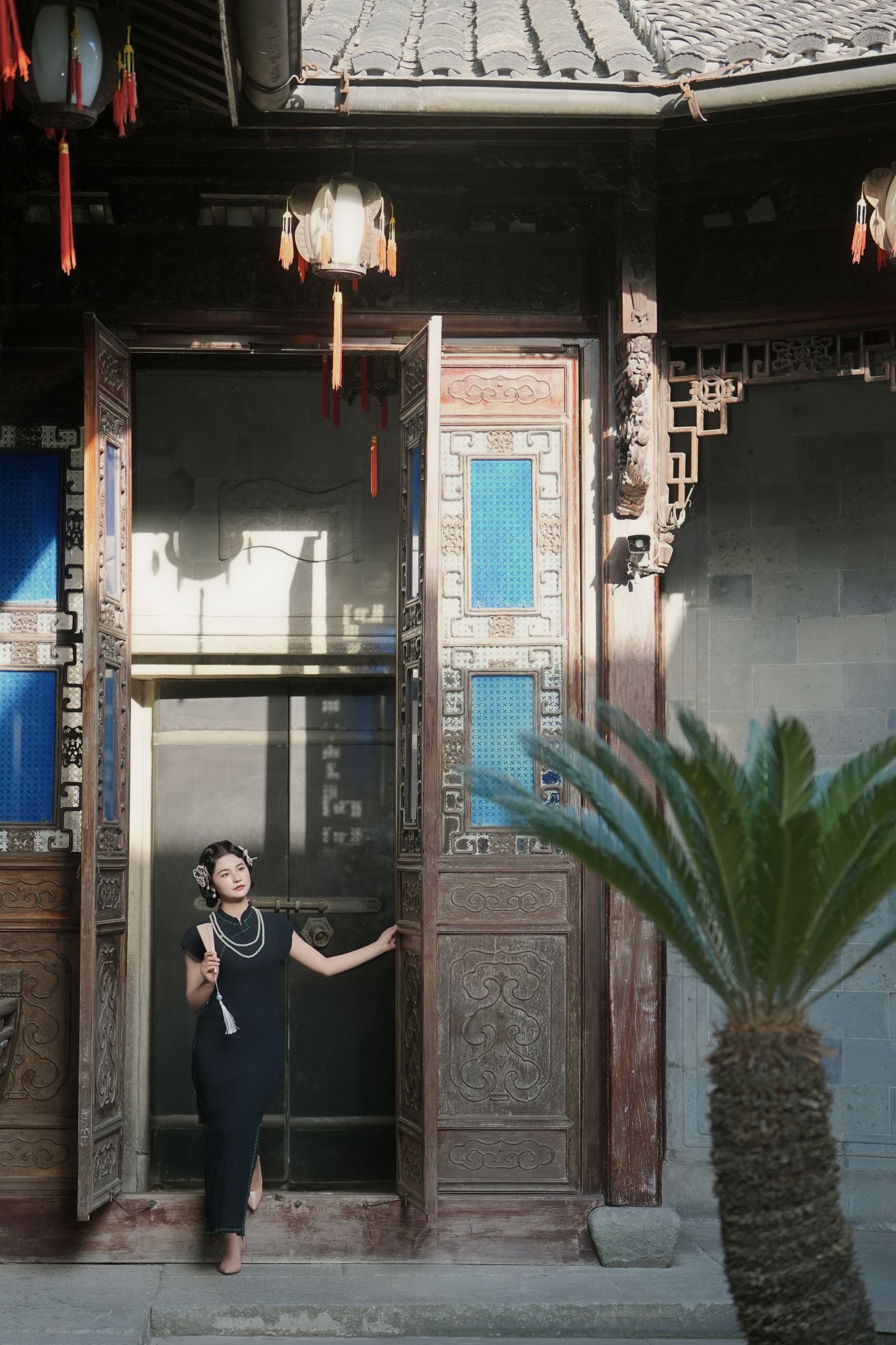 Aii – 《胡雪岩故居-旗袍拍摄》[18P] 插图1