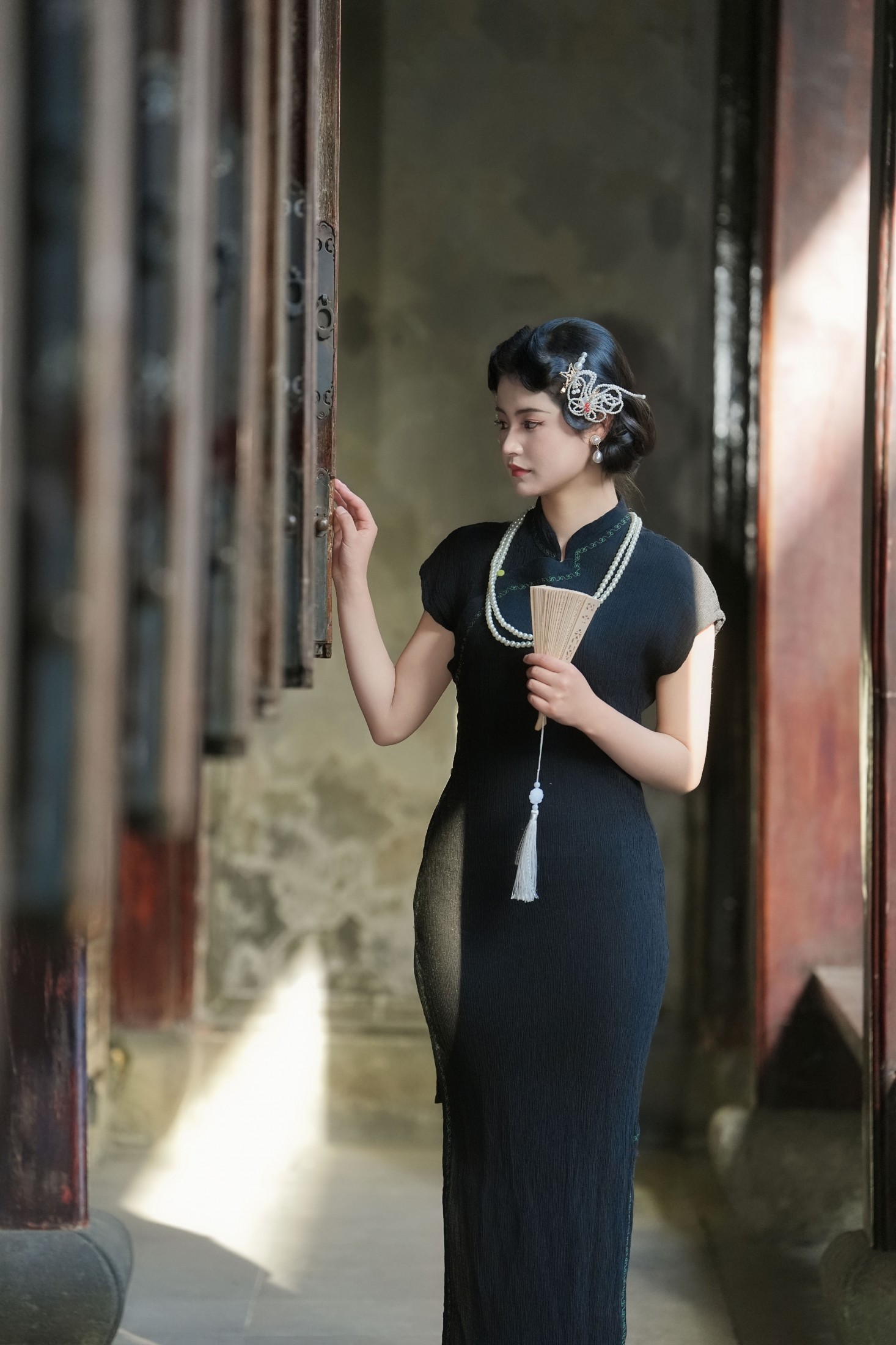 Aii – 《胡雪岩故居-旗袍拍摄》[18P] 插图4