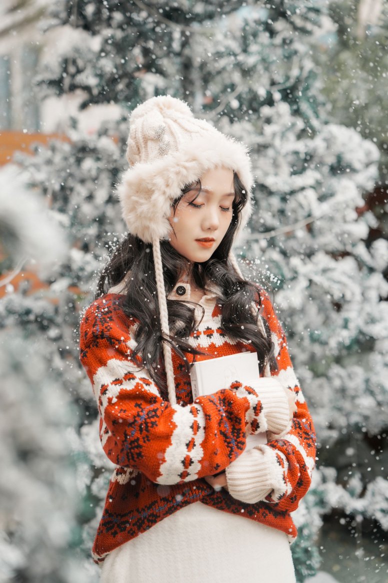 小清 – 《圣诞人像拍照》[27P]