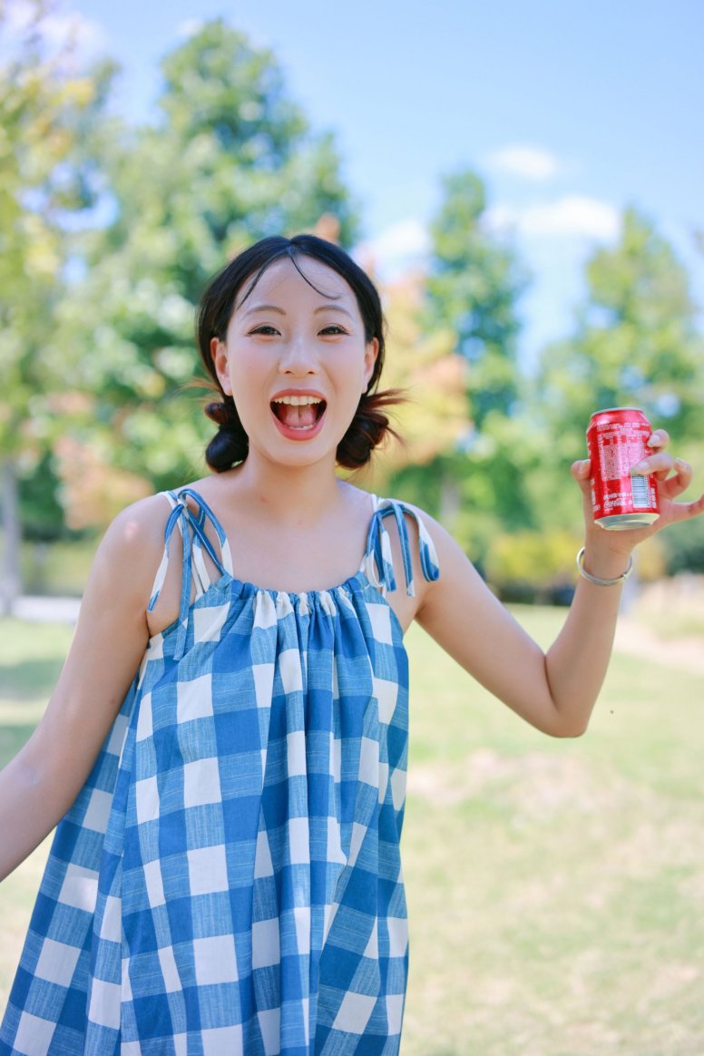 小u – 《蓝格子沙滩》[25P]