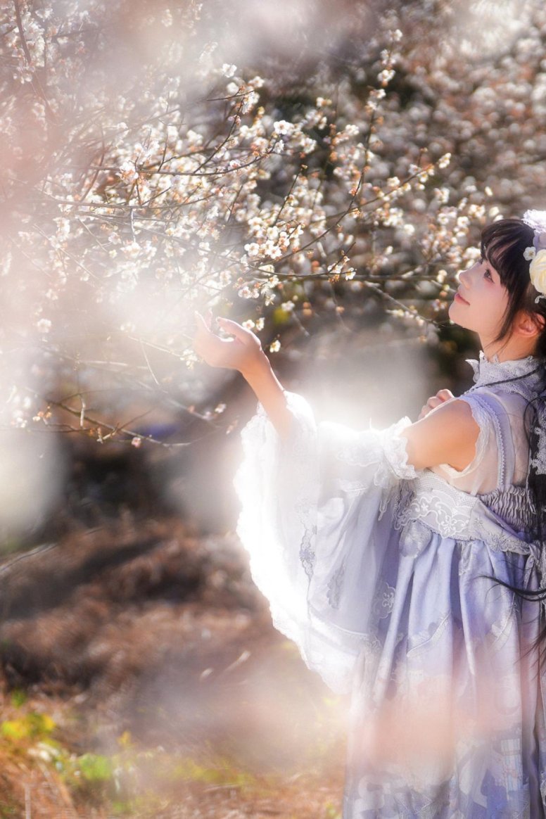 暴躁的果酱大爷 – 《古风人像拍摄-梅花-果酱》[18P]